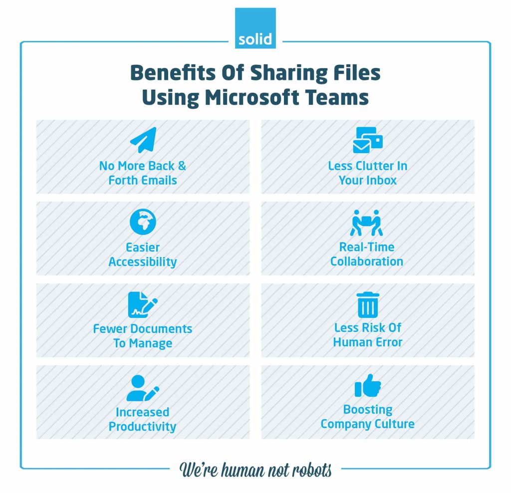 benefits of sharing files using microsoft teams