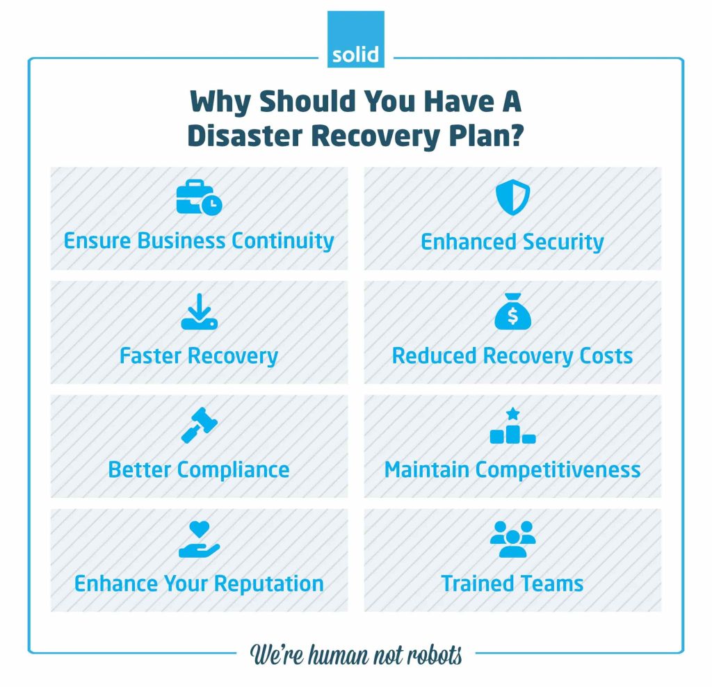 why should you have a disaster recovery plan